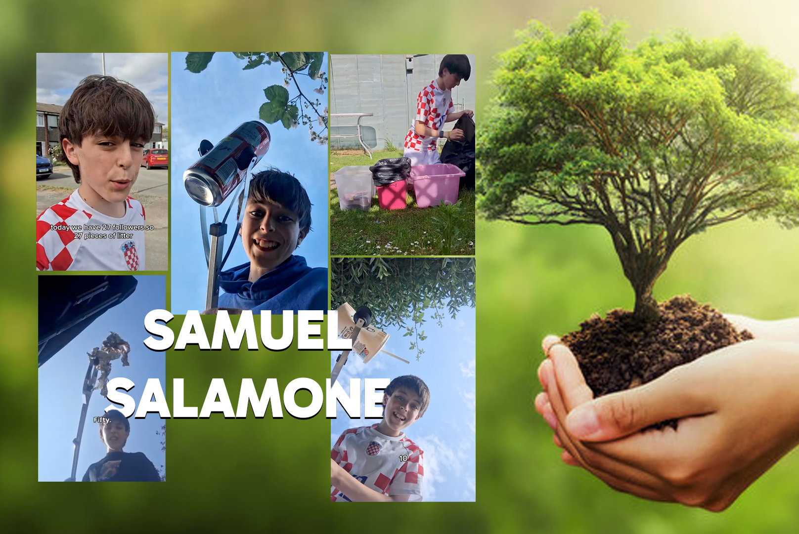 Dari 27 Follower Jadi 827 Ribu Dalam Hitungan Hari, Samuel Salamone Bikin Gempar Dunia